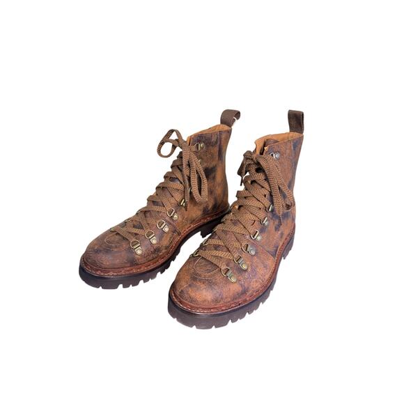 With love, Nanette – your fave Grenson hiker boot | 32 The Guild Grenson NIB Nanette Hiker Boots in Brown Size UK 6.5 - US 9